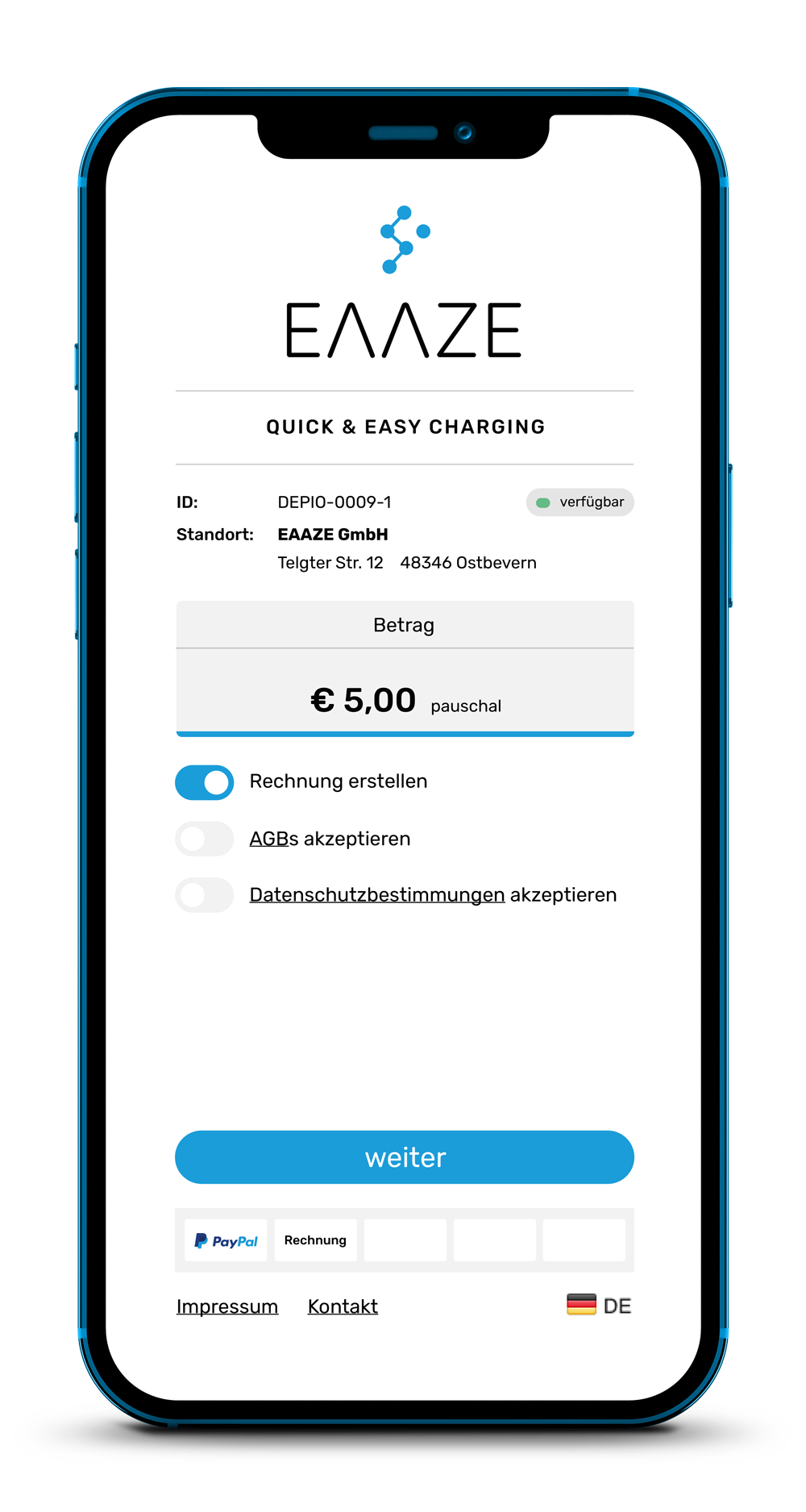 CPO adhoc-payment-mobile